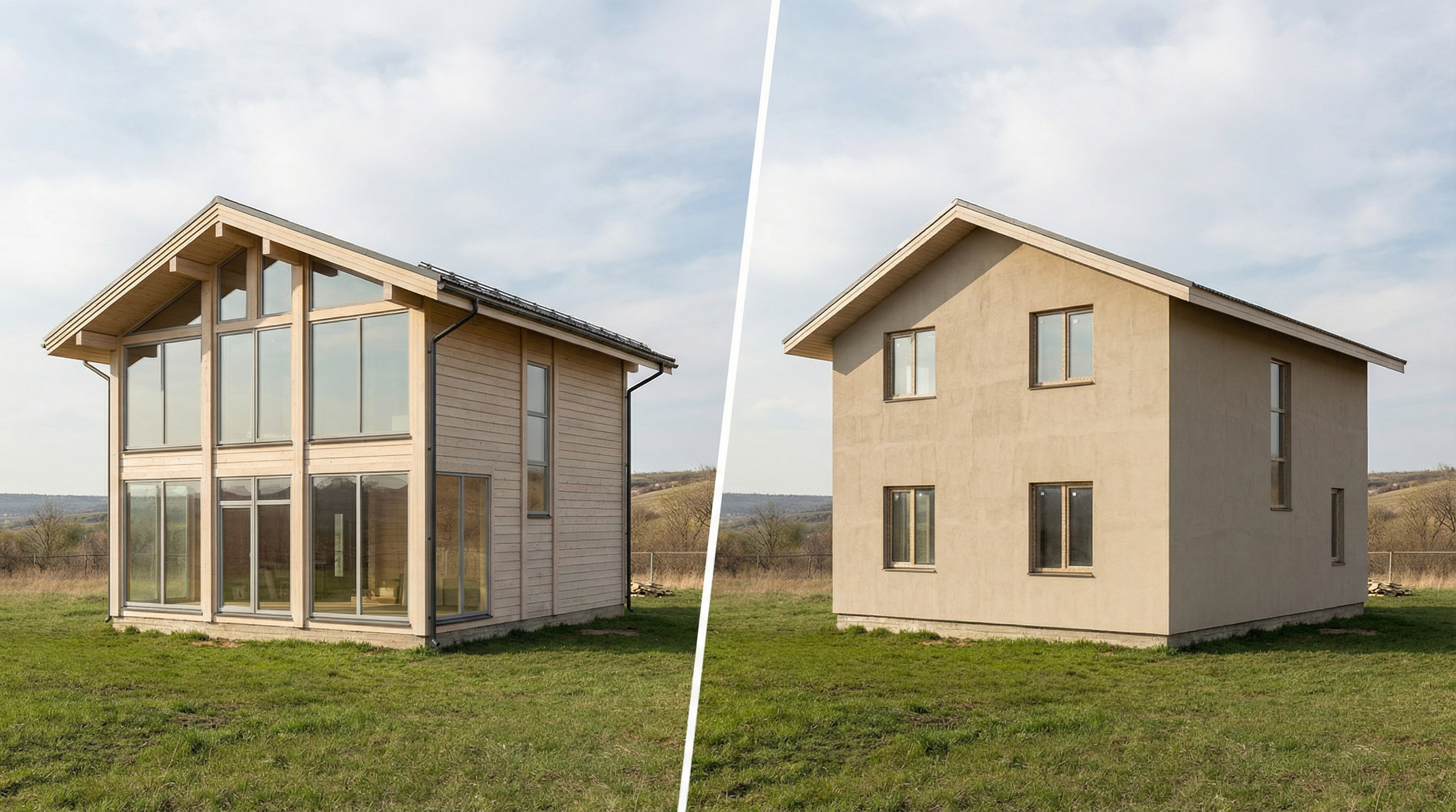 Каркасный дом или газоблок — какой лучше для Саратовской области